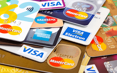 Credit card deposits