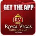 Royal Vegas pokes app for iOS Android