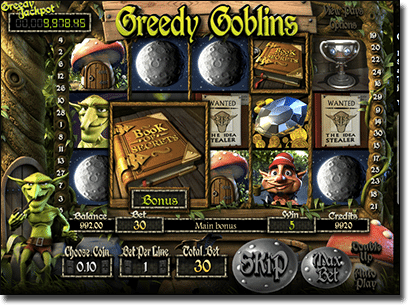 Play Greedy Goblins Slots3 by BetSoft