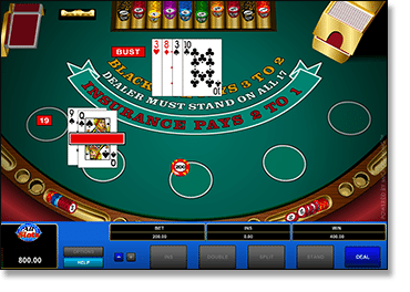 Play Classic Blackjack by Microgaming at the best real money online casinos