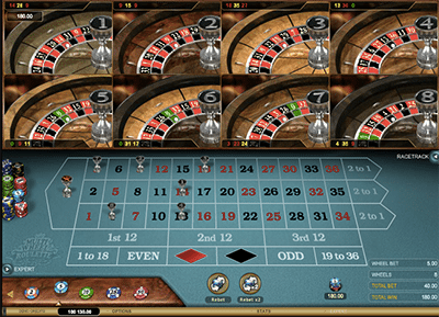 Multi-Wheel Roulette Gold by Microgaming