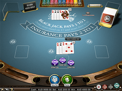 double exposure blackjack professional series high limit slot