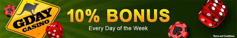 G'Day Daily Bonus