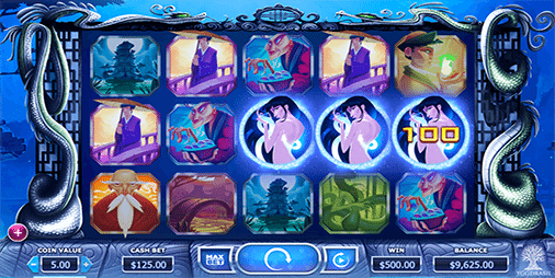 Legend of the White Snake Lady pokies game