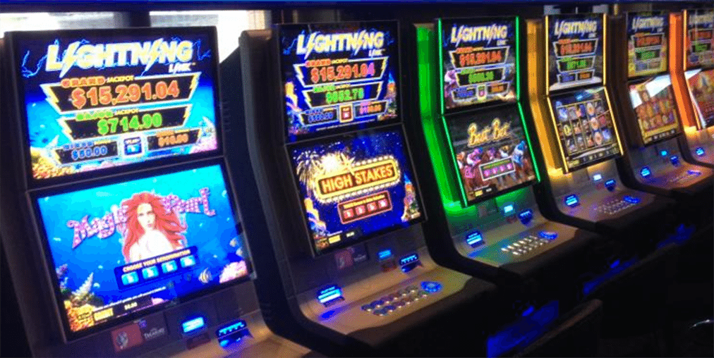 Poker machines at Treasury Casino