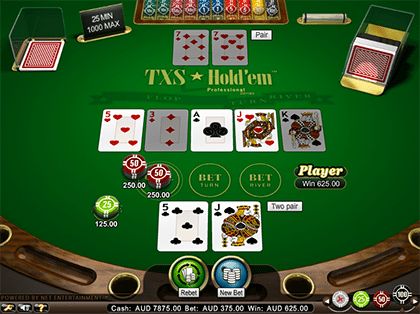 texas holdem online cash games